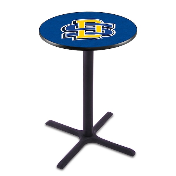 42" Blk Wrinkle South Dakota State Pub Table